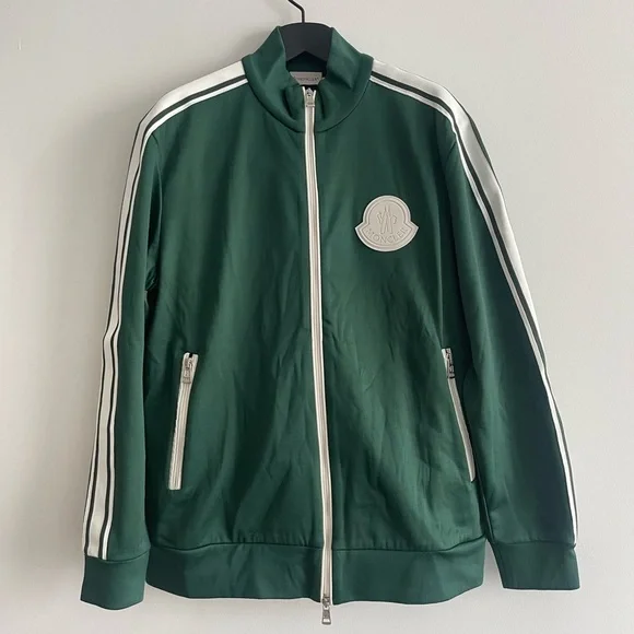 Moncler - Striped Track Jacket - Green